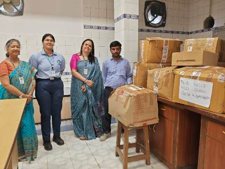 DONATION DRIVE (GOONJ, CHAITANYA MAKEN)